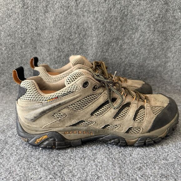 Merrell Continuum Men\'s Trail Hiking Shoes Walnut Brown Lace-Up Low Top Size 12 main image 7